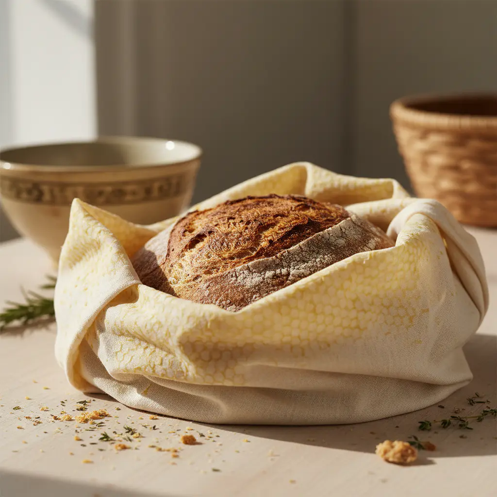 Large bread beeswax wrap